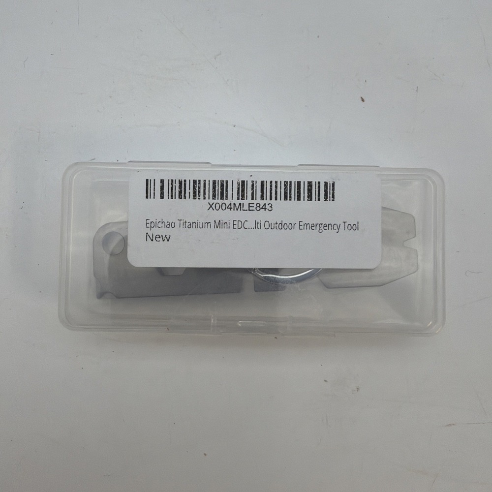 Epichao Titanium Mini EDC Keychain Tool Small Pry Bar